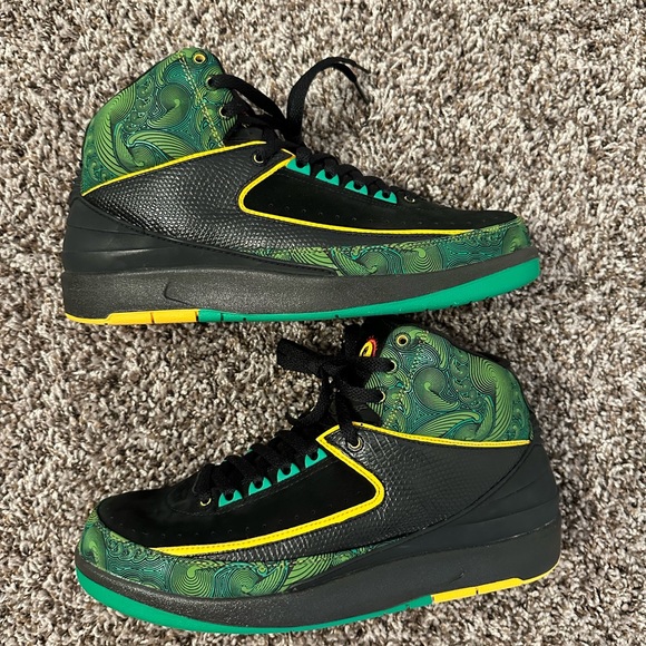 2007 Nike Jordan 2 Retro High DB Doernbecher II Sz 11 318304-071 - Picture 2 of 10